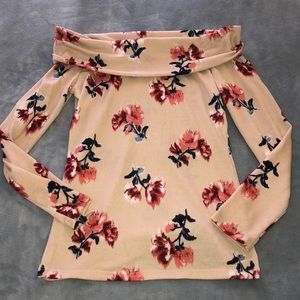 Floral Off the Shoulder Top